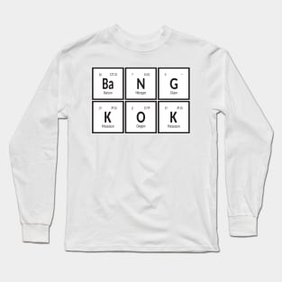 Bangkok City Elements Long Sleeve T-Shirt